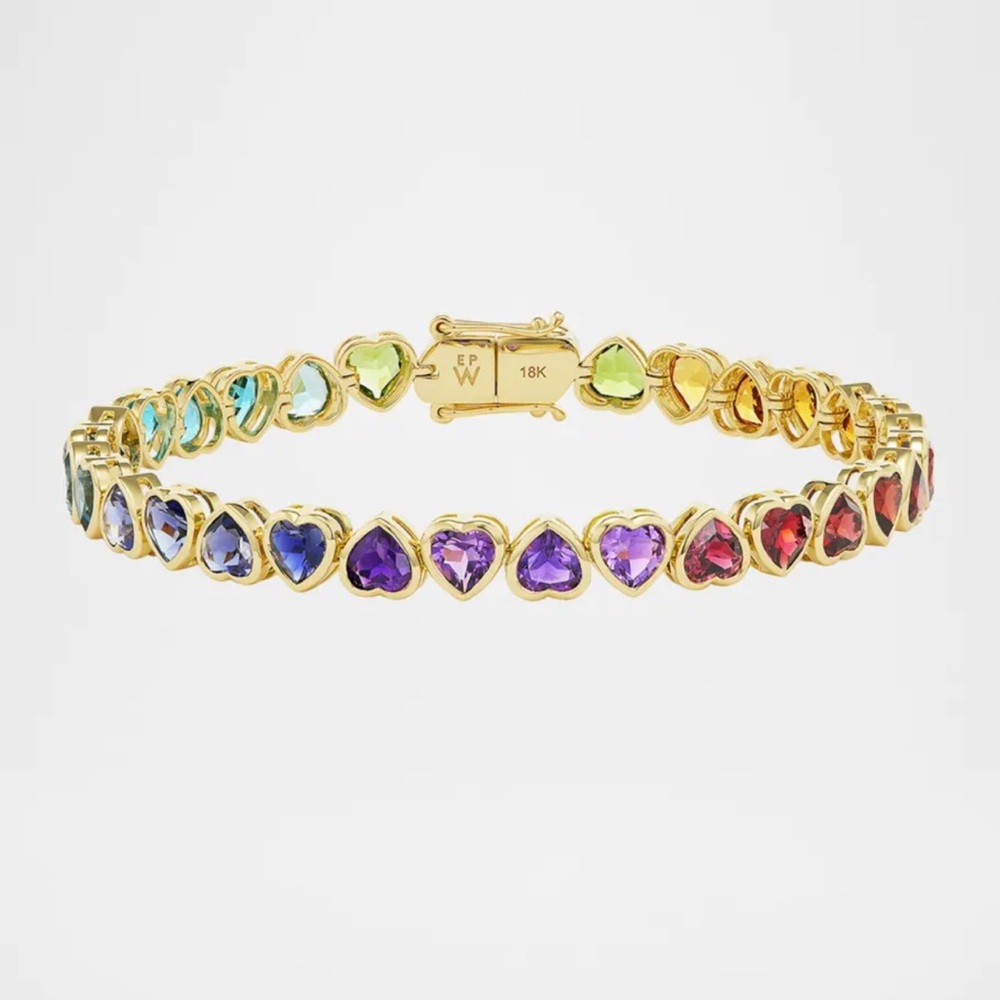 Heart Rainbows Bracelet